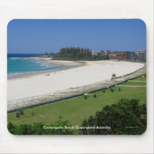 Mousepad Coolangatta Beach Queensland Australië Muismat