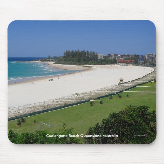 Mousepad Coolangatta Beach Queensland Australië Muismat (Voorkant)