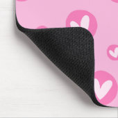 Mousepad Corações Rosa Muismat (Hoek)