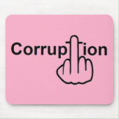 Mousepad Corruption Sucks Muismat (Voorkant)