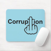 Mousepad Corruption Sucks Muismat (Met muis)