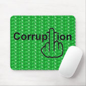 Mousepad Corruption Sucks Muismat (Met muis)