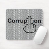 Mousepad Corruption Sucks Muismat (Met muis)