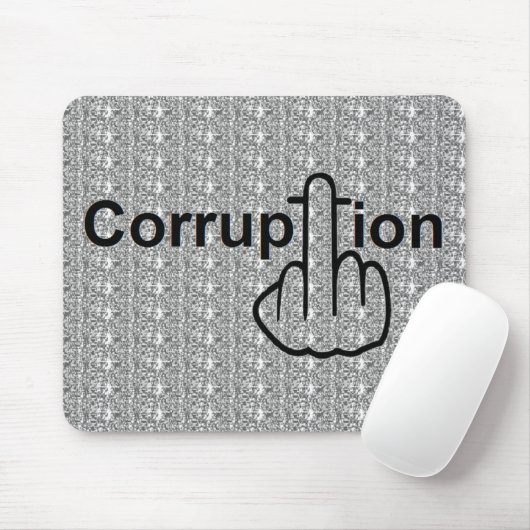 Mousepad Corruption Sucks Muismat (Met muis)
