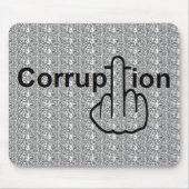 Mousepad Corruption Sucks Muismat (Voorkant)