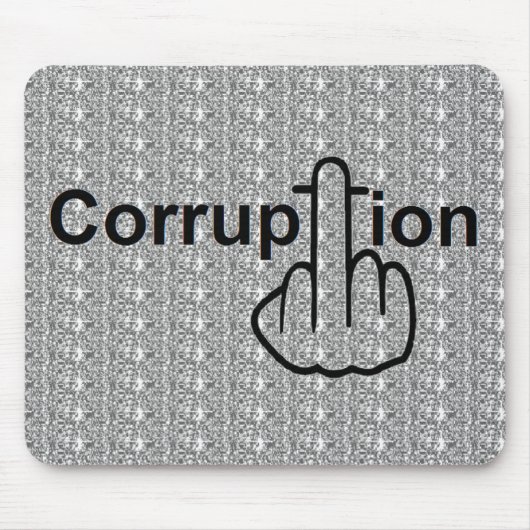 Mousepad Corruption Sucks Muismat (Voorkant)