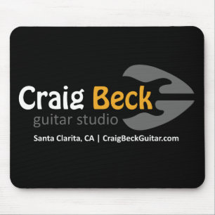 Mousepad Craig Beck Guitar Studio Muismat