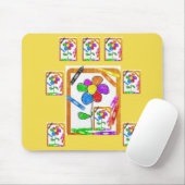 Mousepad Crayon Muismat (Met muis)