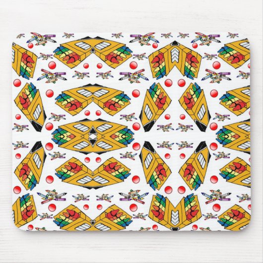 Mousepad Crayon Muismat (Voorkant)