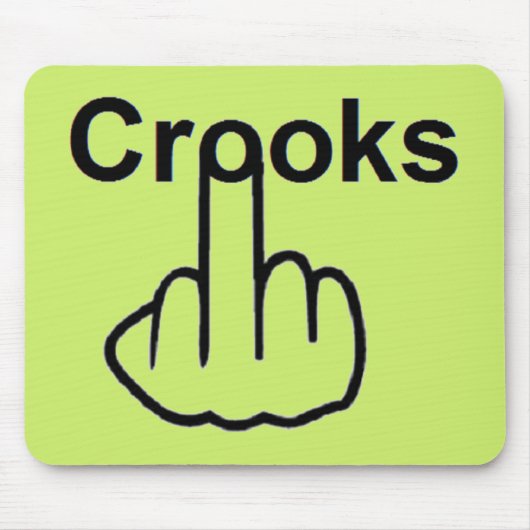 Mousepad Crooks Flip Muismat (Voorkant)