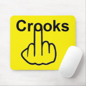 Mousepad Crooks Flip Muismat (Met muis)