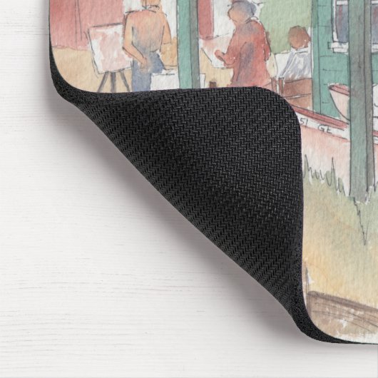 Mousepad "Crystal Cove, CA/Waterverf Sketch" Muismat (Hoek)