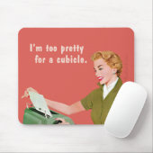 mousepad cubicle muismat (Met muis)