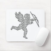 Mousepad Cupid Silver Muismat (Met muis)