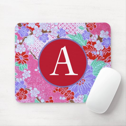 MOUSEPAD CUSTOM INITIAAL JAPANESE PLATTERS MUISMAT (Met muis)