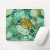 Mousepad Cute Fish Muismat (Met muis)