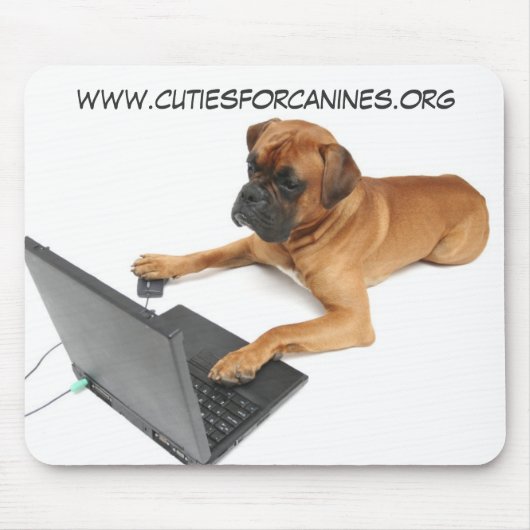Mousepad Cuties voor Canines Muismat (Voorkant)