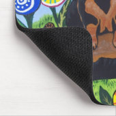 Mousepad Dachshunds Speling Muismat (Hoek)
