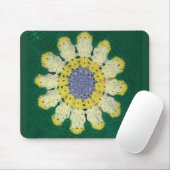 Mousepad - Daisy in Crochet Muismat (Met muis)