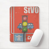 Mousepad DDR-ontwerp Muismat (Met muis)