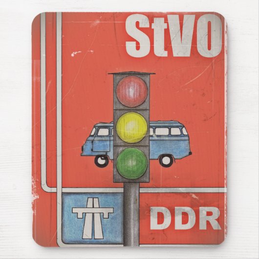 Mousepad DDR-ontwerp Muismat (Voorkant)