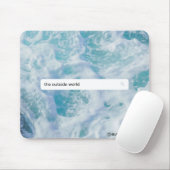 Mousepad De buitenwereld Aura11 Muismat (Met muis)