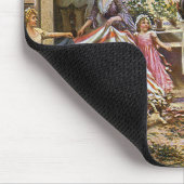 Mousepad De geboorte van Old Glory Percy Moran Muismat (Hoek)