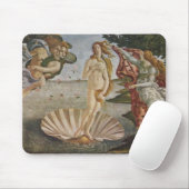 Mousepad De geboorte van Venus Sandro Botticelli Muismat (Met muis)