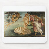 Mousepad De geboorte van Venus Sandro Botticelli Muismat (Voorkant)