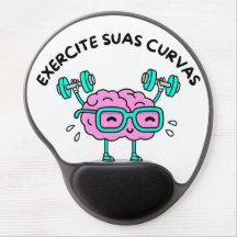 Mousepad de gel Exercite Suas Curvas