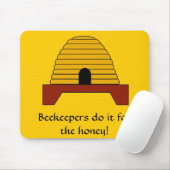 Mousepad - De imkers doen het voor de Honing! Muismat (Met muis)