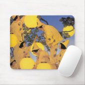 Mousepad: De Lantaarndragers - Maxfield Parrish Muismat (Met muis)