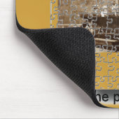 Mousepad - De stukken worden samen gemonteerd Muismat (Hoek)