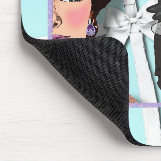 Mousepad - Diamonds & Martinis Muismat (Hoek)