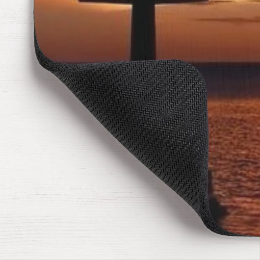 mousepad , die tegen zonsondergang is muismat (Hoek)