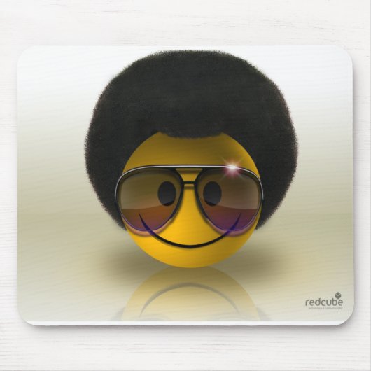 Mousepad do Smile Afro Muismat (Voorkant)
