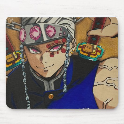 Mousepad do Tengen Uzui Muismat (Voorkant)