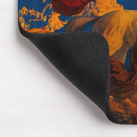 Mousepad door Maxfield Parrish Muismat (Hoek)