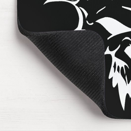 Mousepad - Drakenschedel Muismat (Hoek)