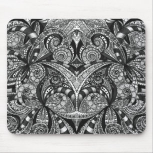 Mousepad Drawing Floral Muismat