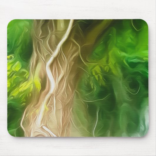 Mousepad Dream Light Green Tree Muismat (Voorkant)