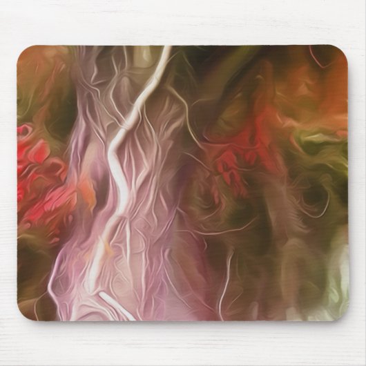 Mousepad Dream Light Red Tree Muismat (Voorkant)