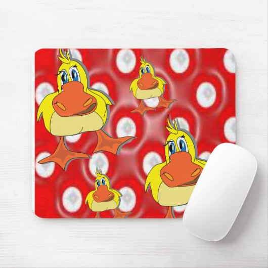Mousepad Duck Muismat (Met muis)