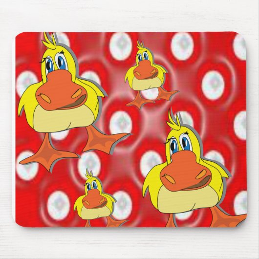Mousepad Duck Muismat (Voorkant)