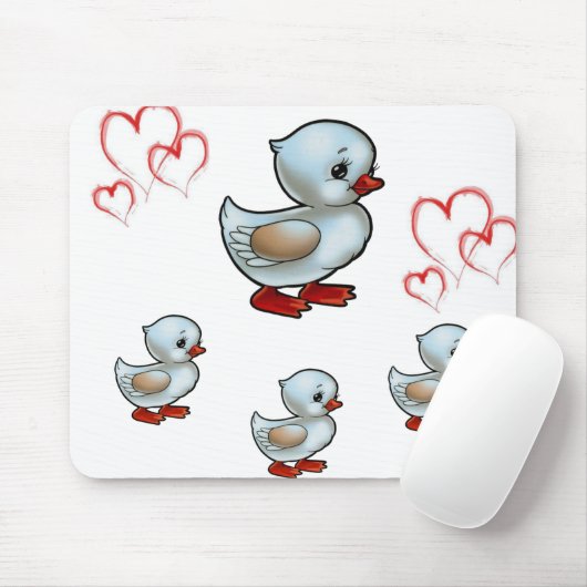 Mousepad Duck Muismat (Met muis)