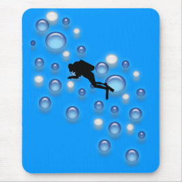 Mousepad - Duiker met bubbels Muismat