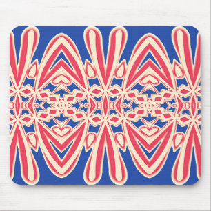 Mousepad, Een elegant meerkleurig klassiek ontwerp Muismat