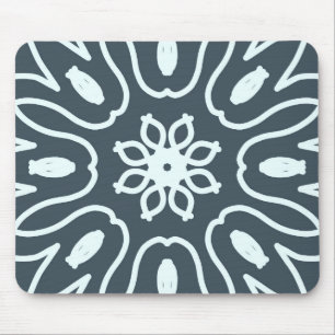 Mousepad, een klassiek bloemig elegant ontwerp muismat