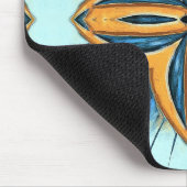 Mousepad, een klassieke textuur elegant ontwerp muismat (Hoek)