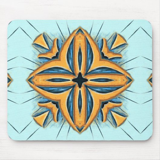 Mousepad, een klassieke textuur elegant ontwerp muismat (Voorkant)